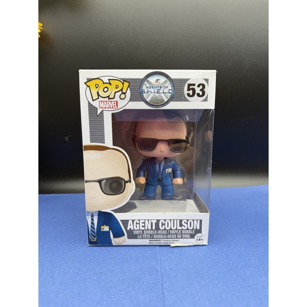 Funko Pop! Marvel Agents of Shield Agent Coulson #53‎ Vinyl Figure Vaulted